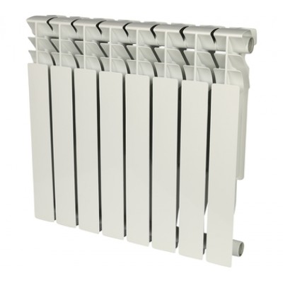 ROMMER Plus 500 8 секций радиатор алюминиевый (RAL9016)