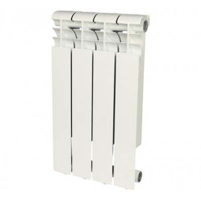 ROMMER Profi 500 (AL500-80-80-100) 4 секции радиатор алюминиевый (RAL9016)