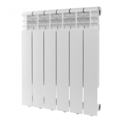 ROMMER Profi 500 (AL500-80-80-100) 6 секции радиатор алюминиевый (RAL9016)