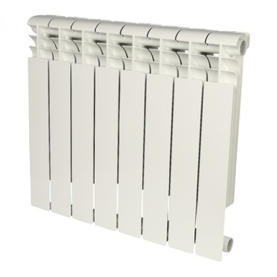 ROMMER Profi 500 (AL500-80-80-100) 8 секции радиатор алюминиевый (RAL9016)