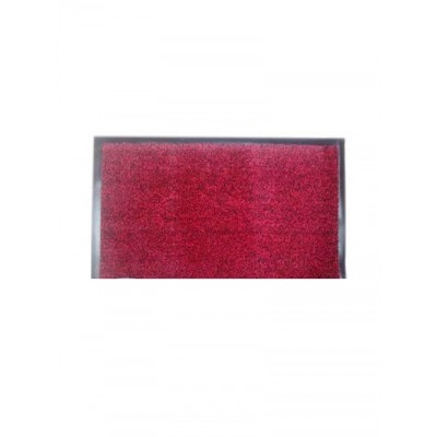 Коврик придверный влаговпитывающий 80*120 бордовый (3003)