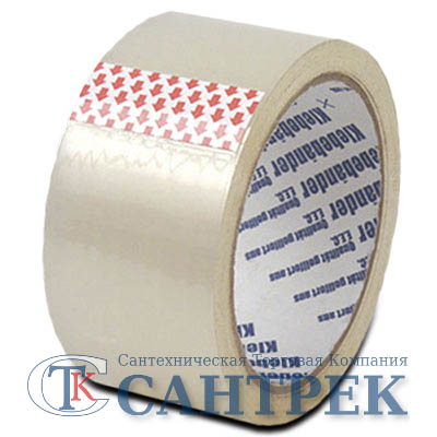Скотч Klebebander 50*40м 50 мкм БЕЛЫЙ