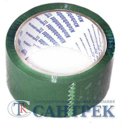 Скотч Klebebander 50*40м 50 мкм ЗЕЛЕНЫЙ