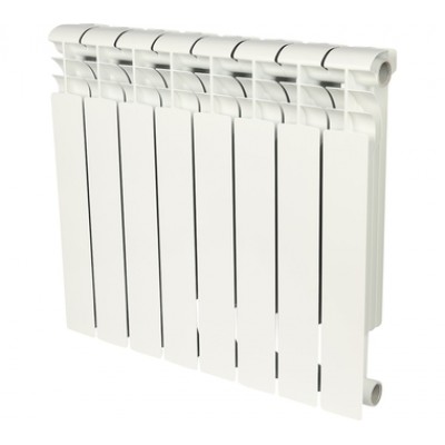 ROMMER Profi BM 500 (BI500-80-80-150) 8 секции радиатор биметаллический (RAL9016)