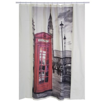 Штора для ванн BATH print LONDON (Лондон) 180х200 DSP3011    (76)