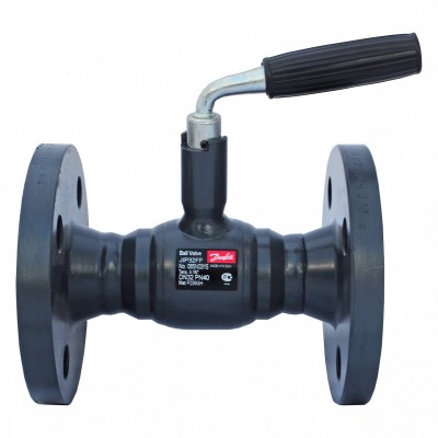 Кран шаровой стальной Danfoss JIP-FF Ду40 Kvs=96 Ру40 фланцевый 065N0320