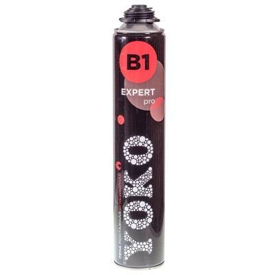 Пена монтажная YOKO Expert Pro В1 огнеупорная профессиональная, 750 мл